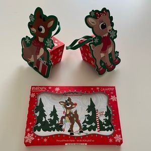 Colourpop X Rudolph the Red-Nosed Reindeer Palette, Lippie Scrub and Lip Mask